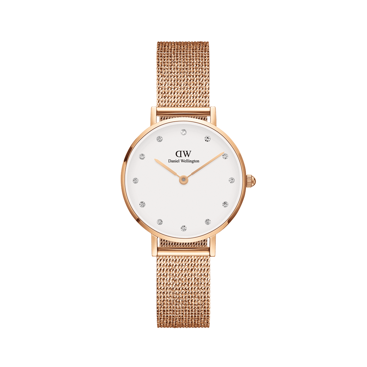 rose gold hasır kayış klasik saat