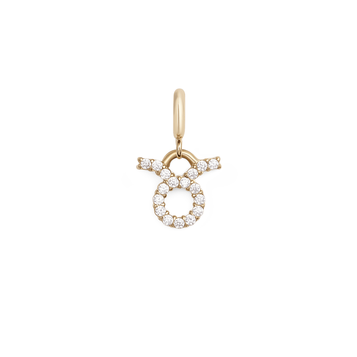 Zodiac Watch Charm Gold