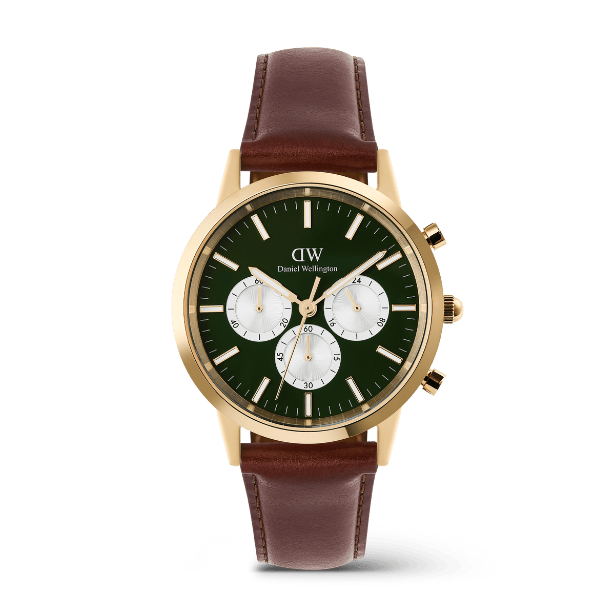 Iconic Chronograph St Mawes Emerald Panda Gold