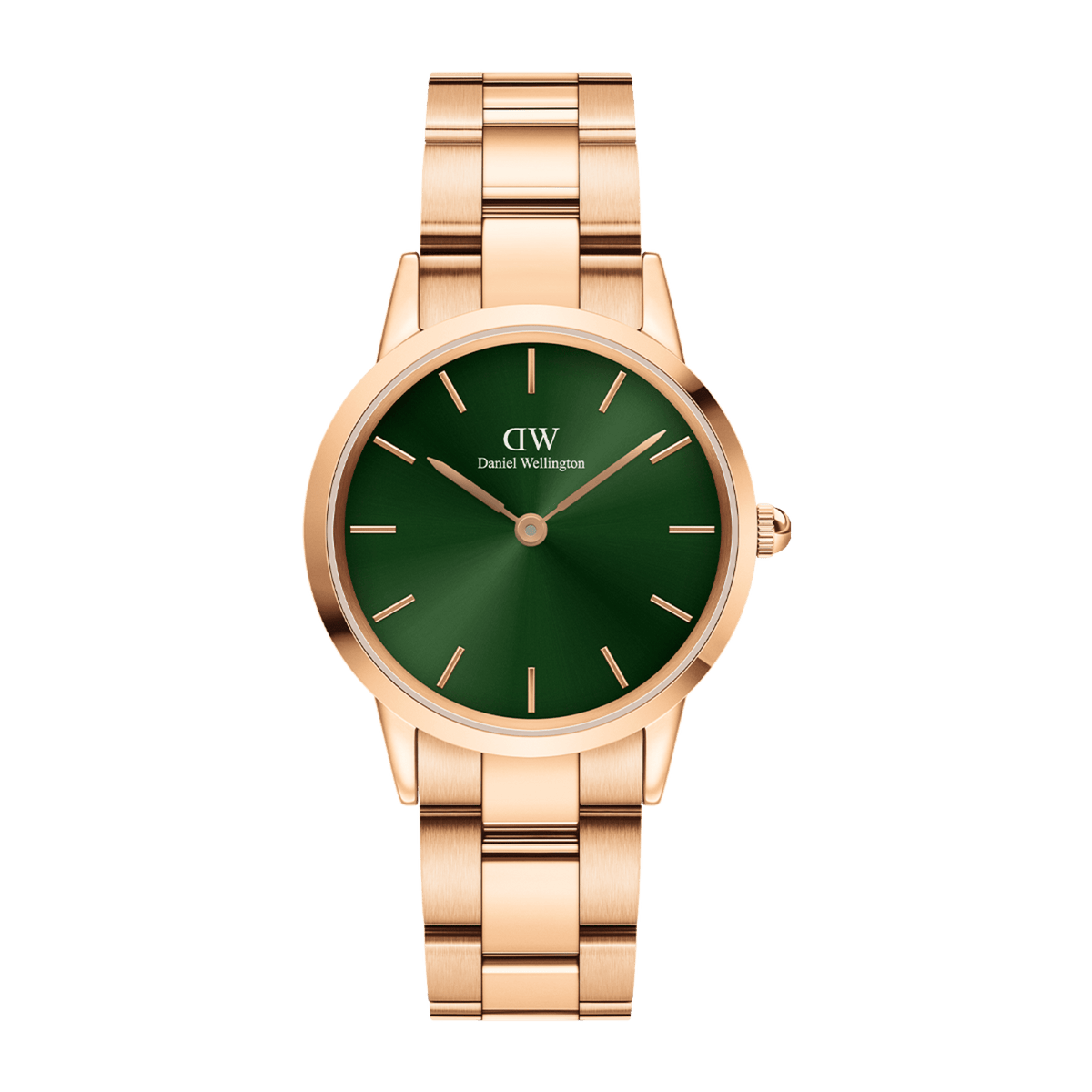 Iconic Link Emerald Rose Gold