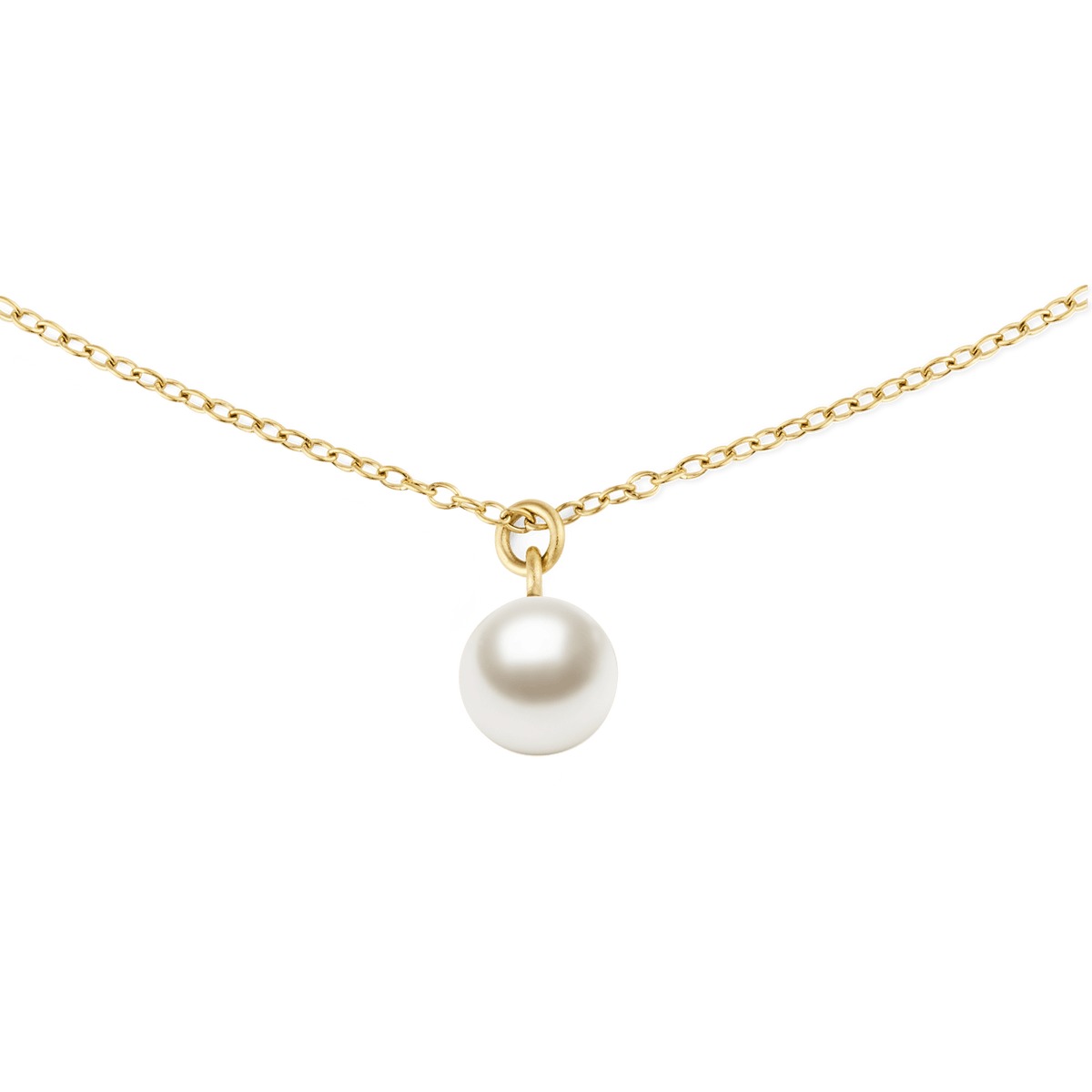 Pearl İnci Kolye Gold Renk