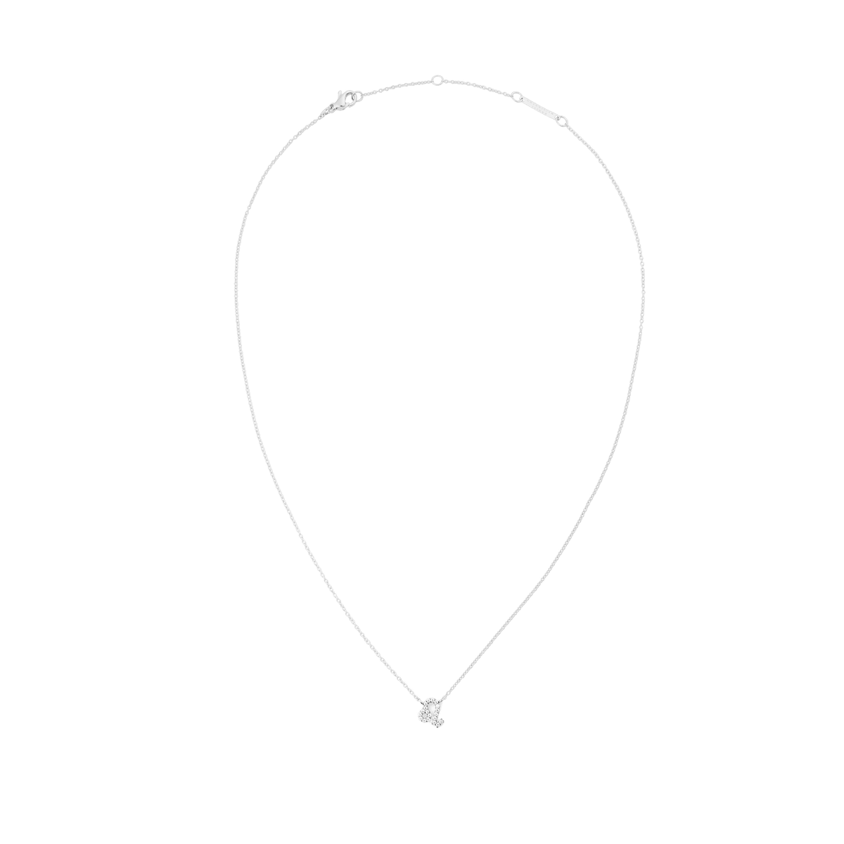 Crystal Zodiac Zincir Silver Renk Kolye