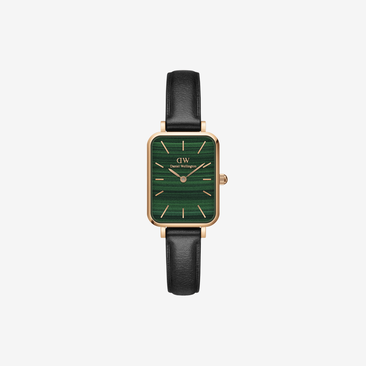 Quadro Pressed Sheffield Green Rose Gold