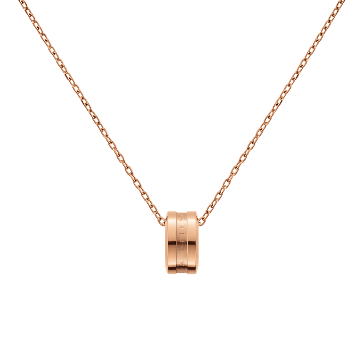 Elan İnce Zincir Rose Gold Renk Kadın Kolye