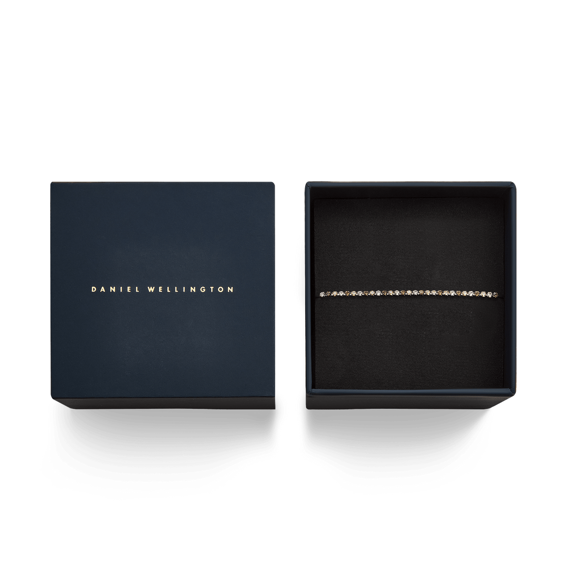 Classic Tennis Bracelet Honey Combo Silver