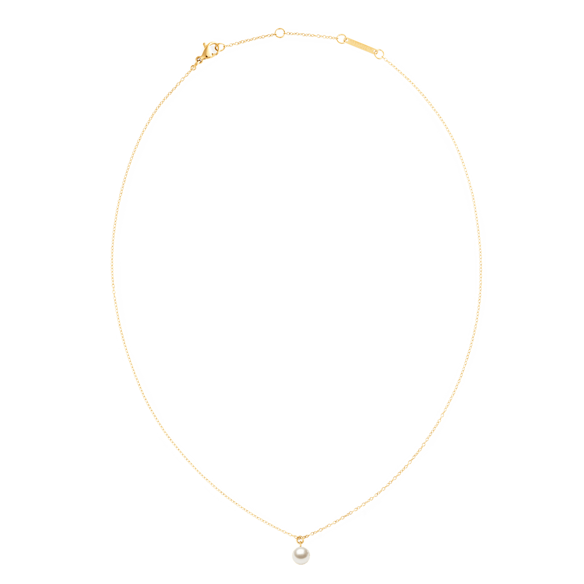 Pearl İnci Kolye Gold Renk