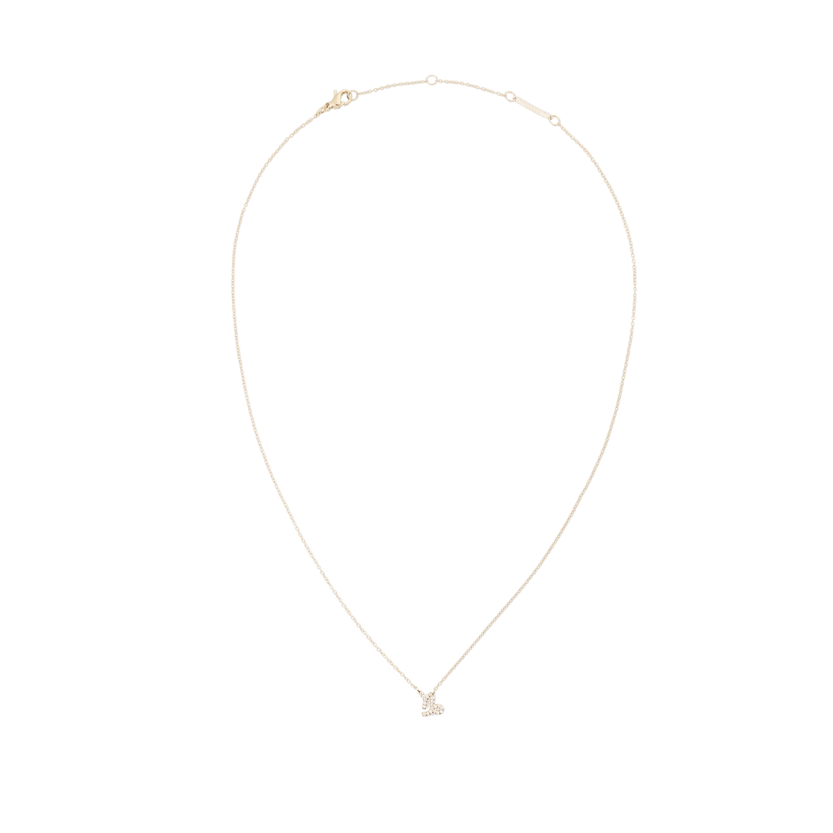 Crystal Zodiac Zincir Gold Renk Kolye