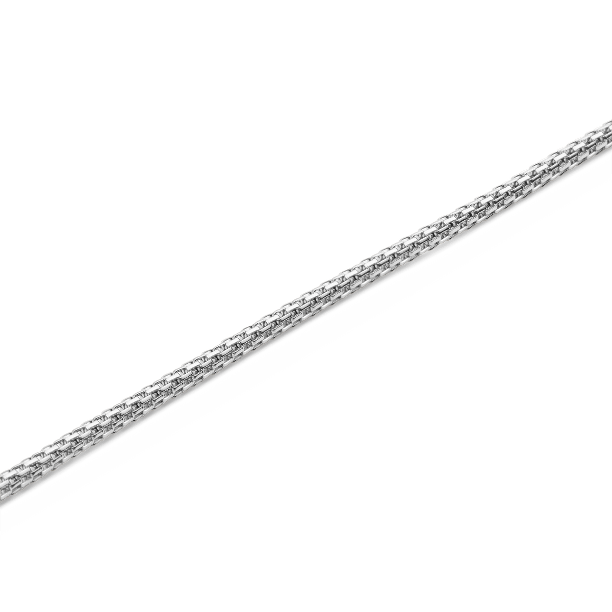 Tide Mesh Zincir Silver Renk Kolye