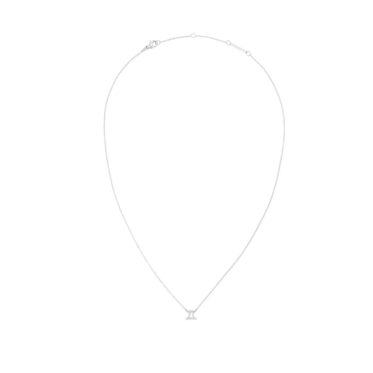 Crystal Zodiac Zincir Silver Renk Kolye