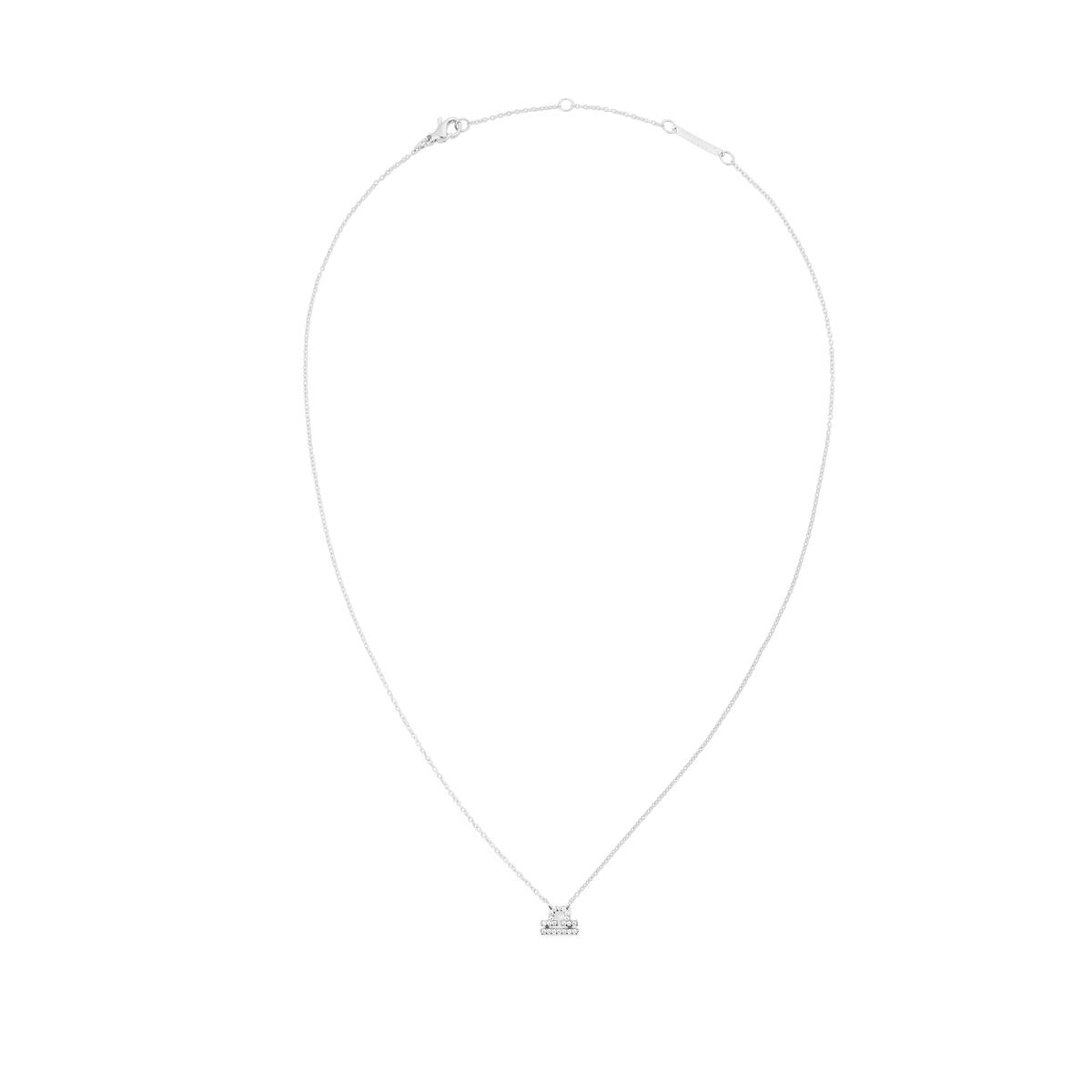 Crystal Zodiac Zincir Silver Renk Kolye