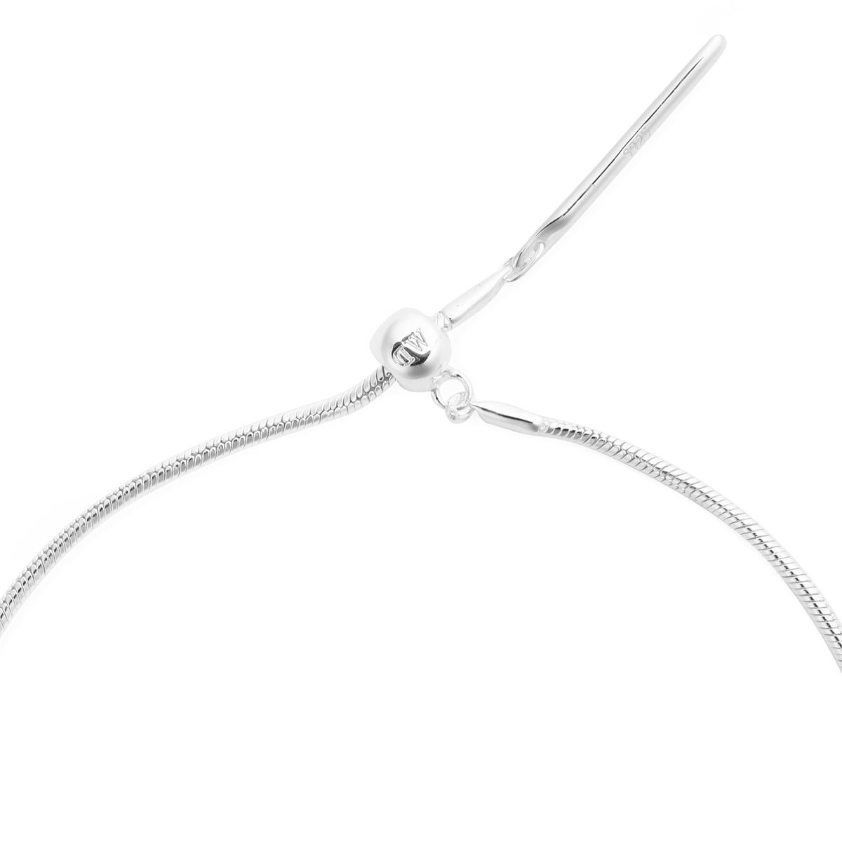 Charms Yılan S925 Sterling Silver Kolye