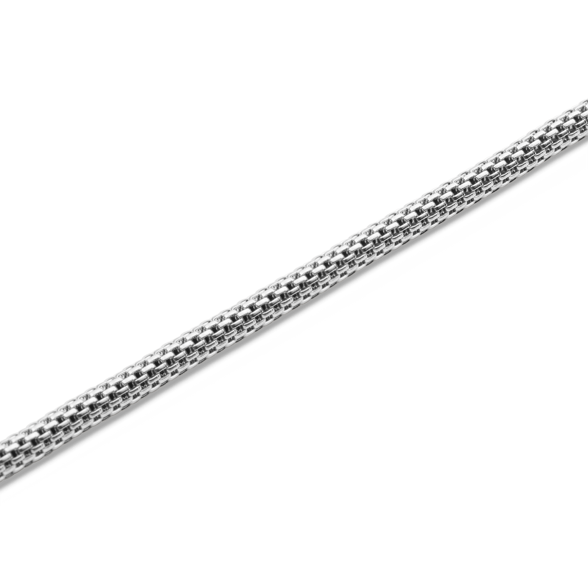 Tide Mesh Zincir Silver Renk Kolye