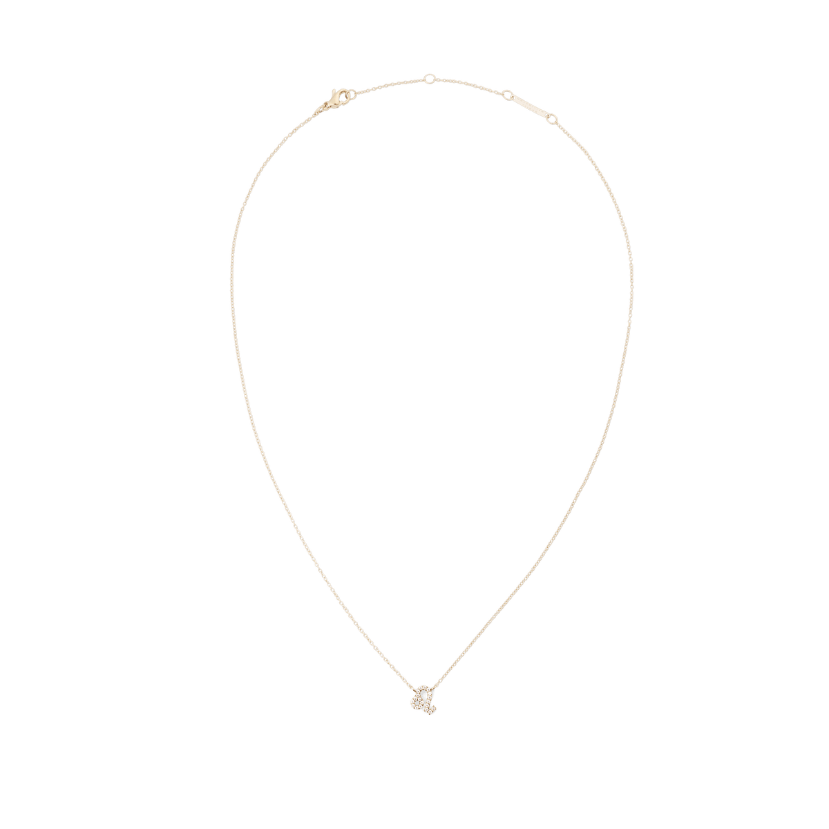 Crystal Zodiac Zincir Gold Renk Kolye
