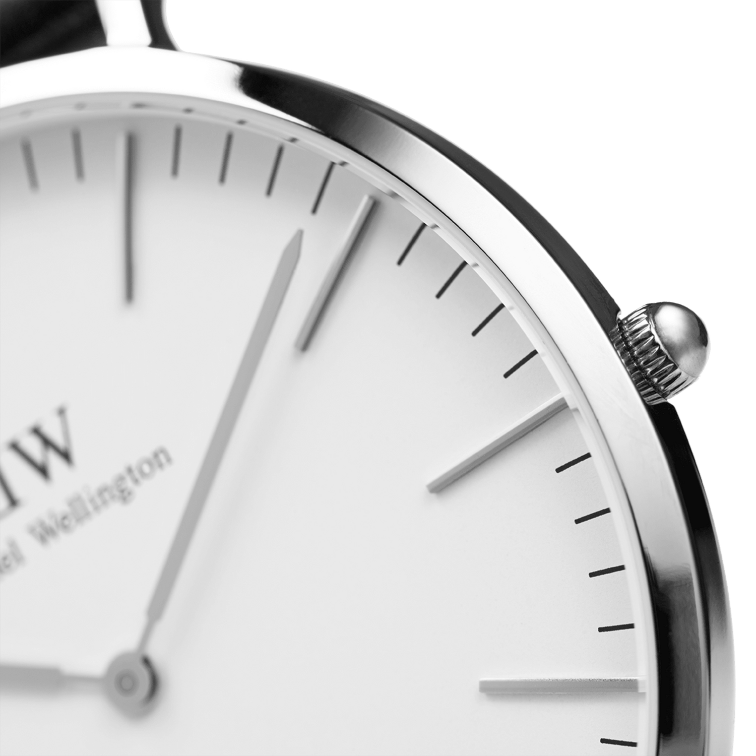 Daniel wellington 40mm clearance silver