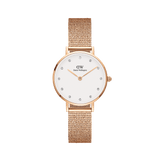 rose gold hasır kayış klasik saat