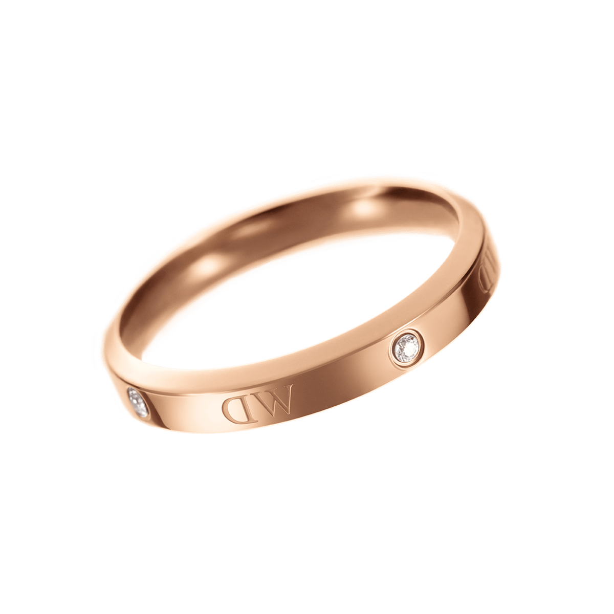 Classic Lumine Ring Rose Gold Unisex Yuzuk DW