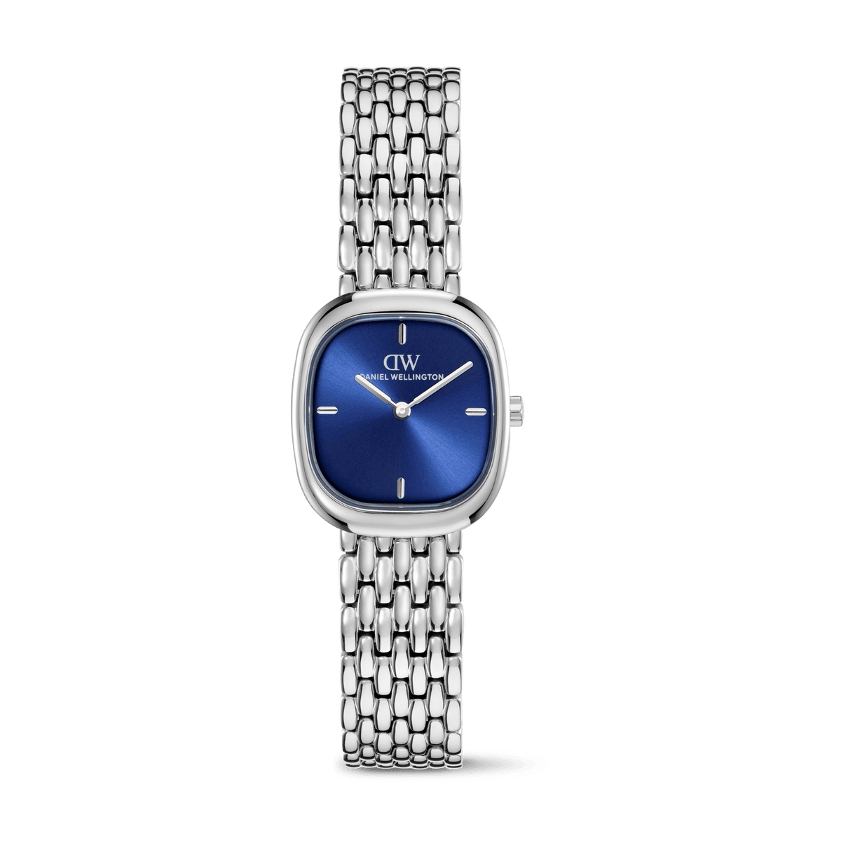 Corta Royal Blue Grain-Link Silver