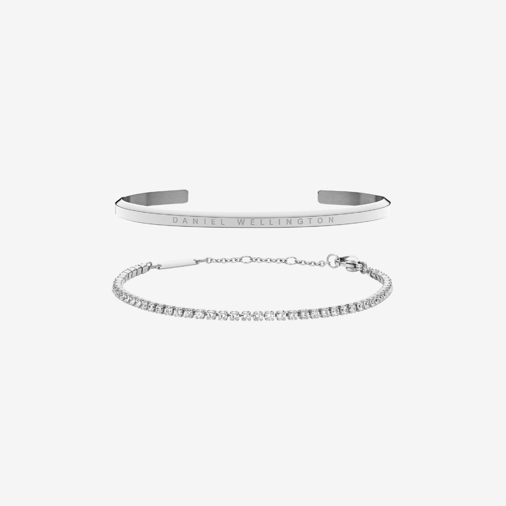 Classic & Tennis Bracelet Silver