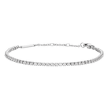 Classic Tennis Bracelet Silver