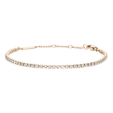 Classic Tennis Bracelet Rose Gold
