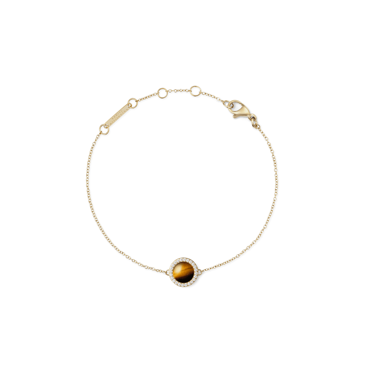 Audrey Bracelet Tiger Eye Gold