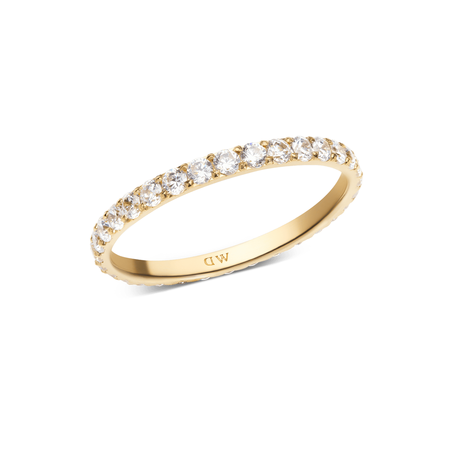 Mirelle Eternity Ring Gold 2mm