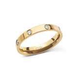 Classic Lumine Ring Gold 4 mm