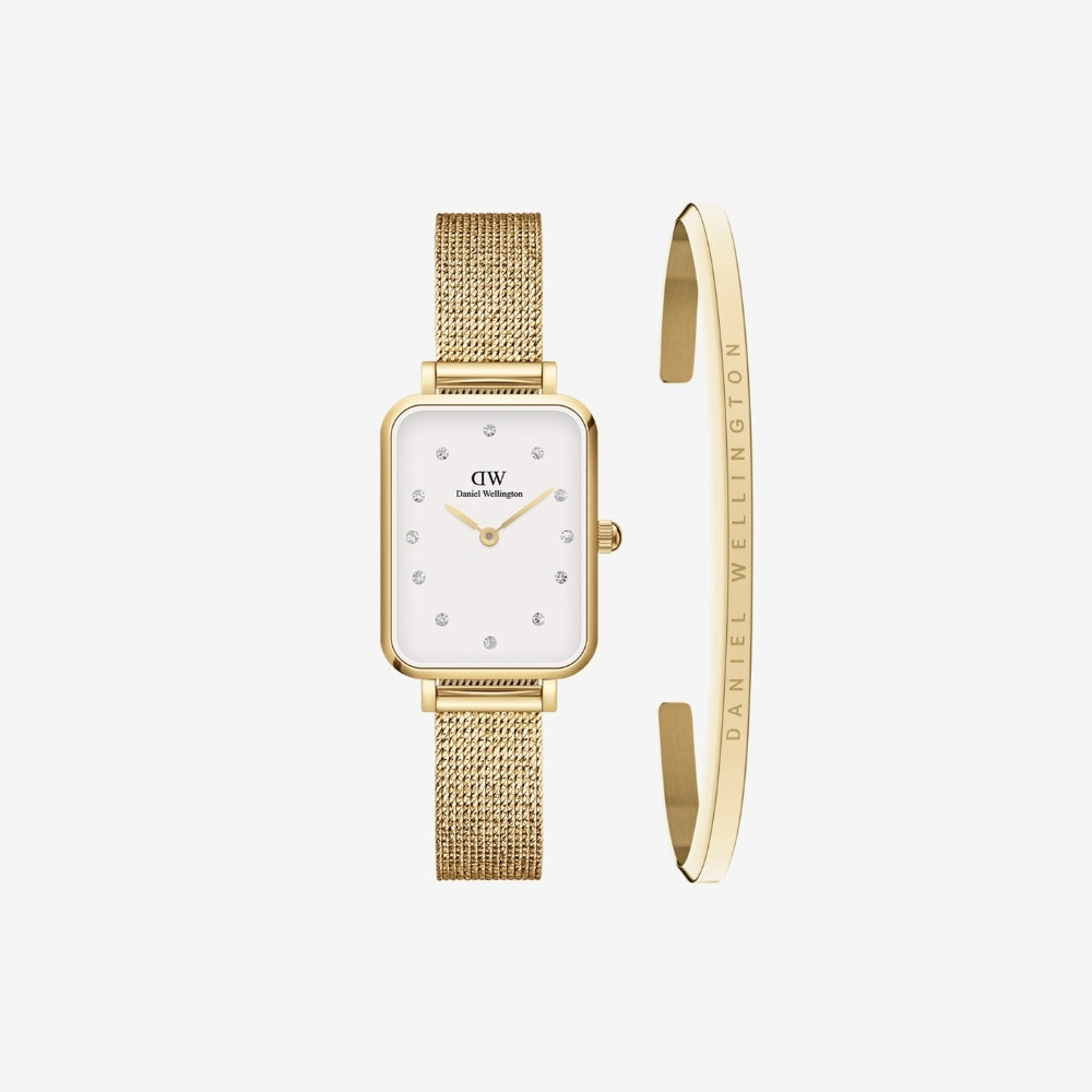 Quadro Lumine Pressed Evergold & Classic Bracelet Set