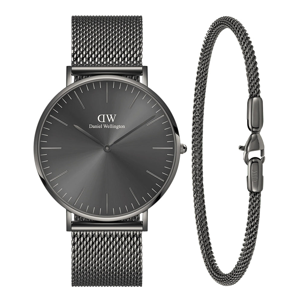 Classic Mesh + Bracelet Graphite