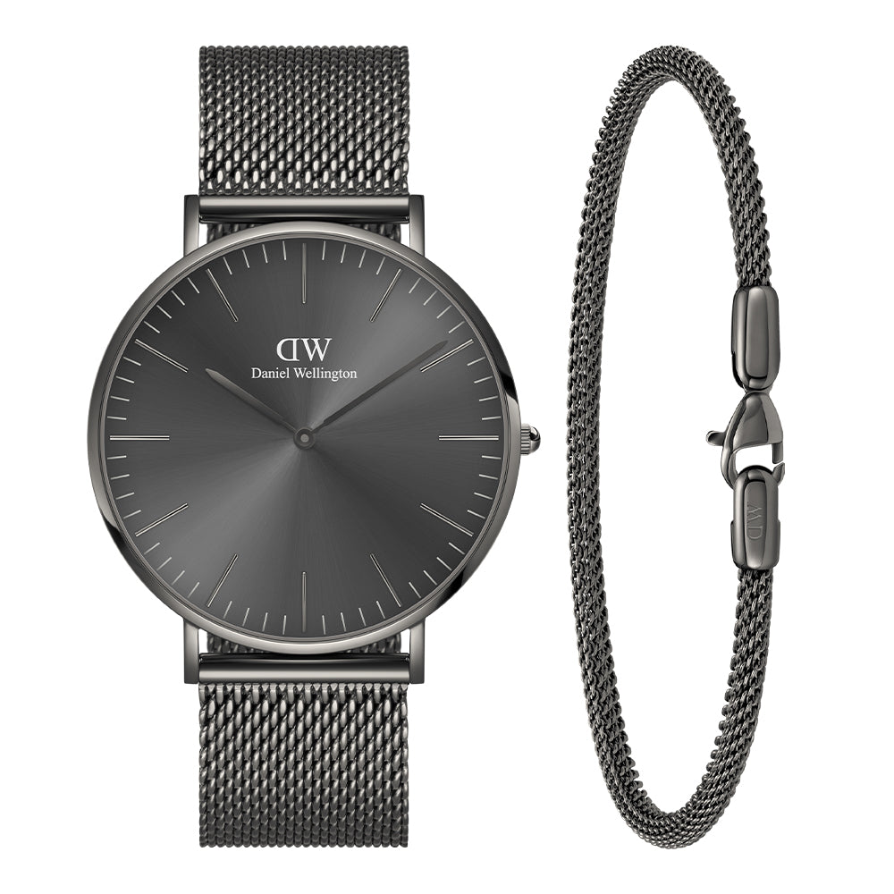 Classic Mesh + Bracelet Graphite