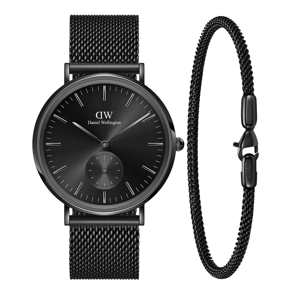 Classic Multi-Eye Onyx + Mesh Bracelet Ashfield