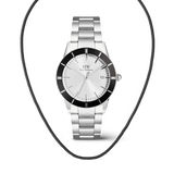 Iconic Paradigma Link & Tide Mesh Zincir Silver