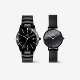 Iconic Paradigma Link & Petite Reflection Black Set