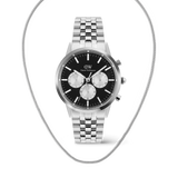 Iconic Chronograph Arch 5-Link Silver & Tide Mesh Zincir Kolye