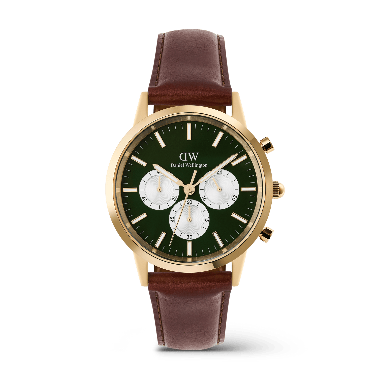 Iconic Chronograph  St Mawes Emerald Panda Gold