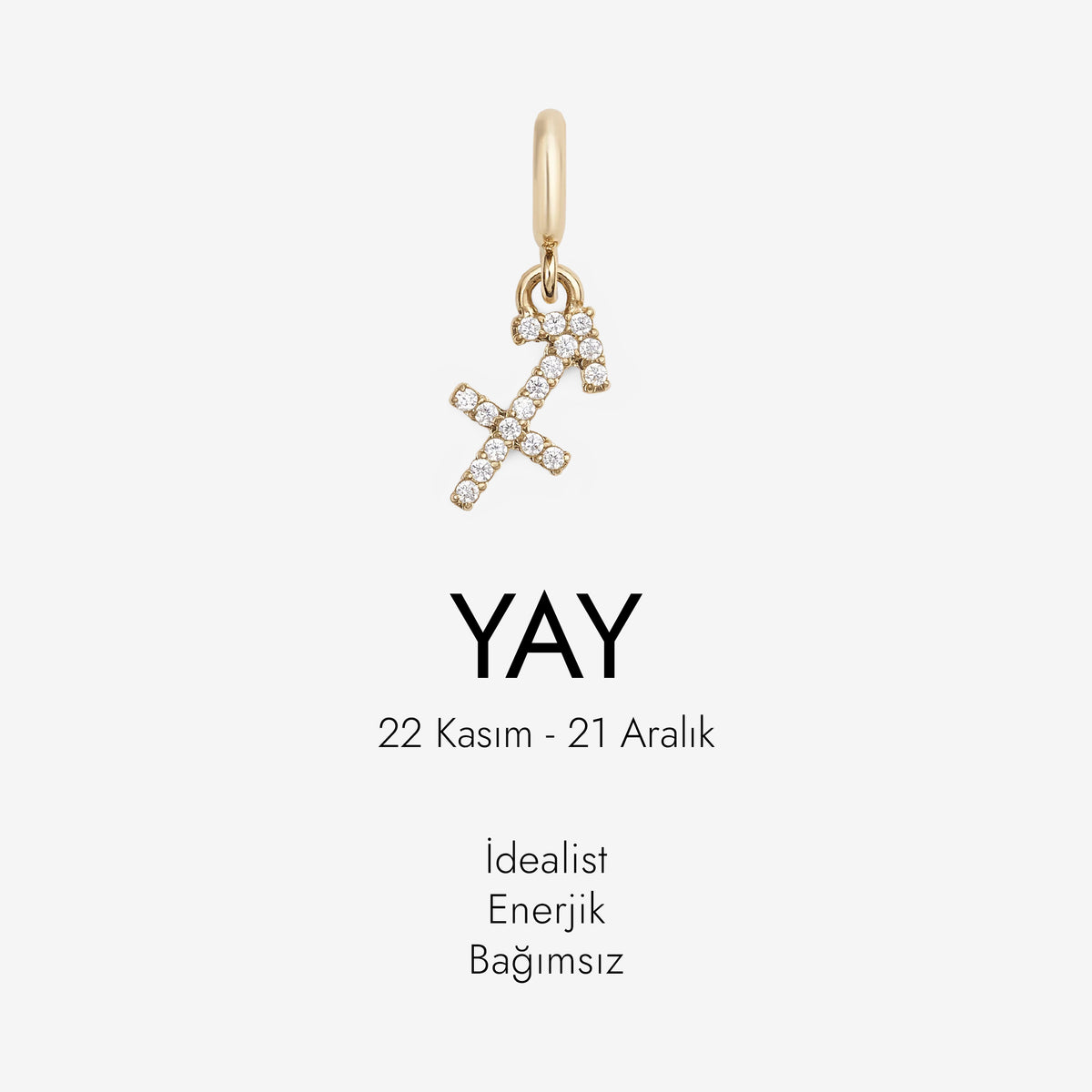 Quadro Crystal Zodiac Sterling Watch & Watch Charm Silver