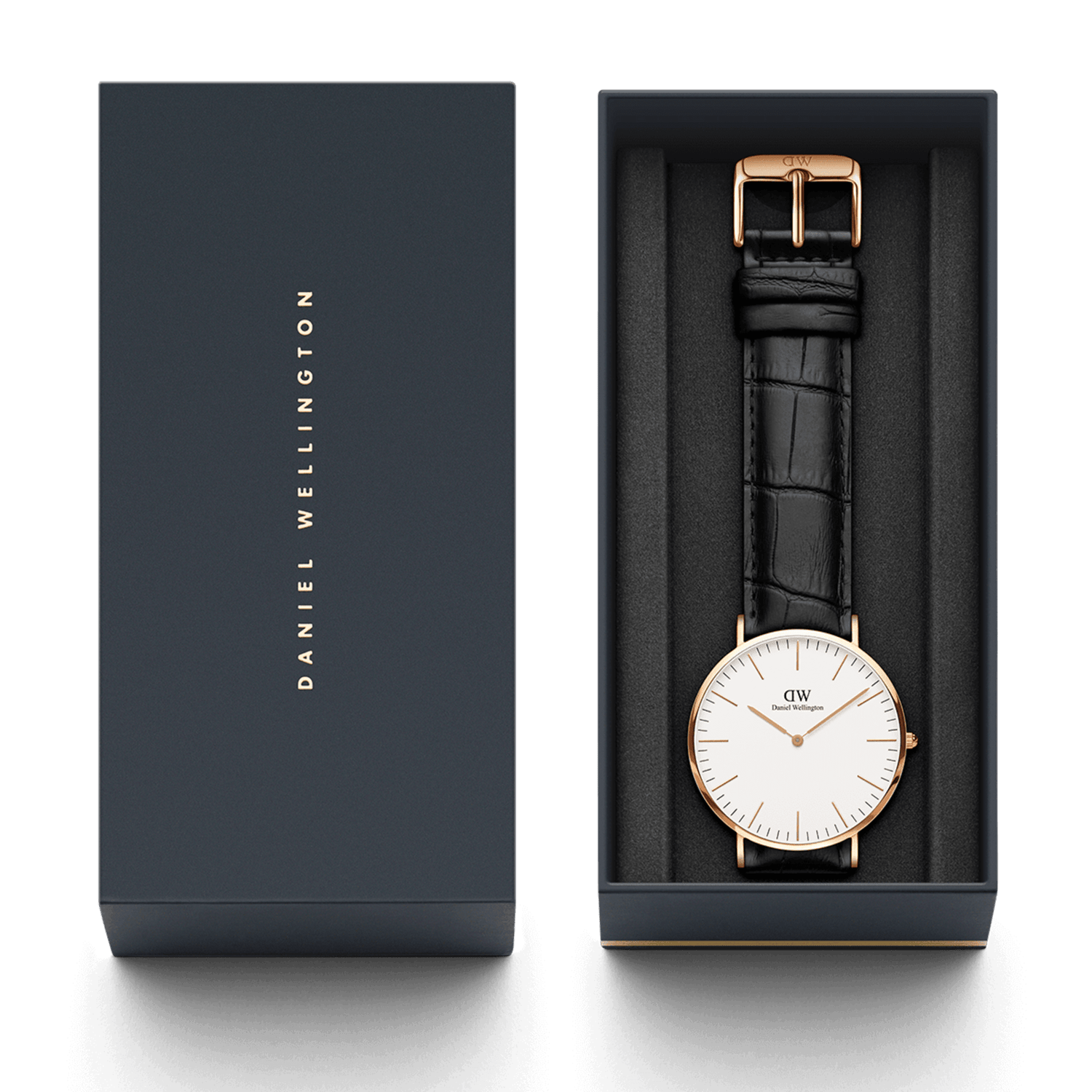 Daniel wellington clearance classic black reading