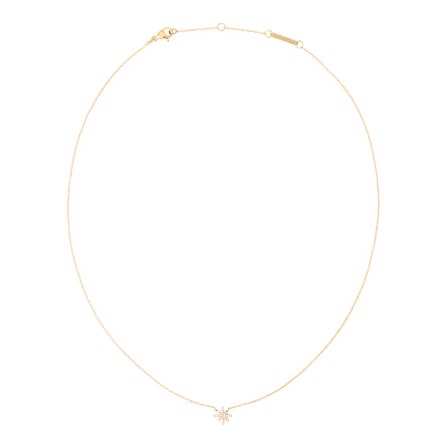 Mirelle Star Necklace Gold