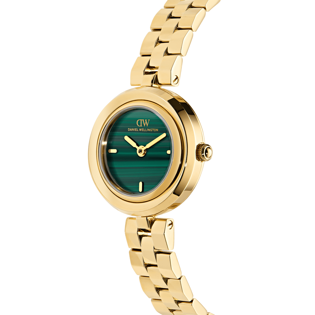 Aurea 3-Link Malachite Gold