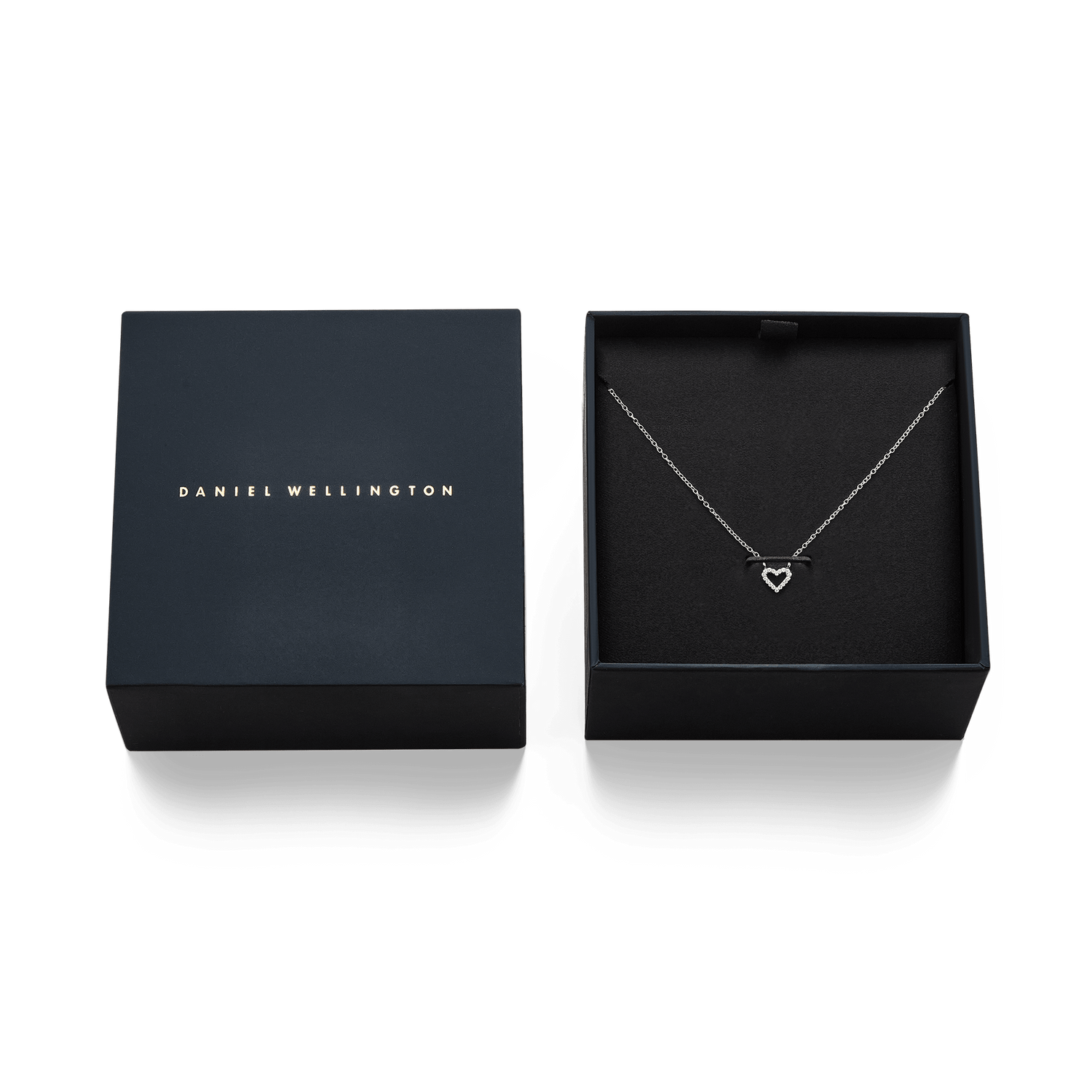 Mirelle Heart Necklace Silver