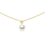 Pearl İnci Kolye Gold Renk
