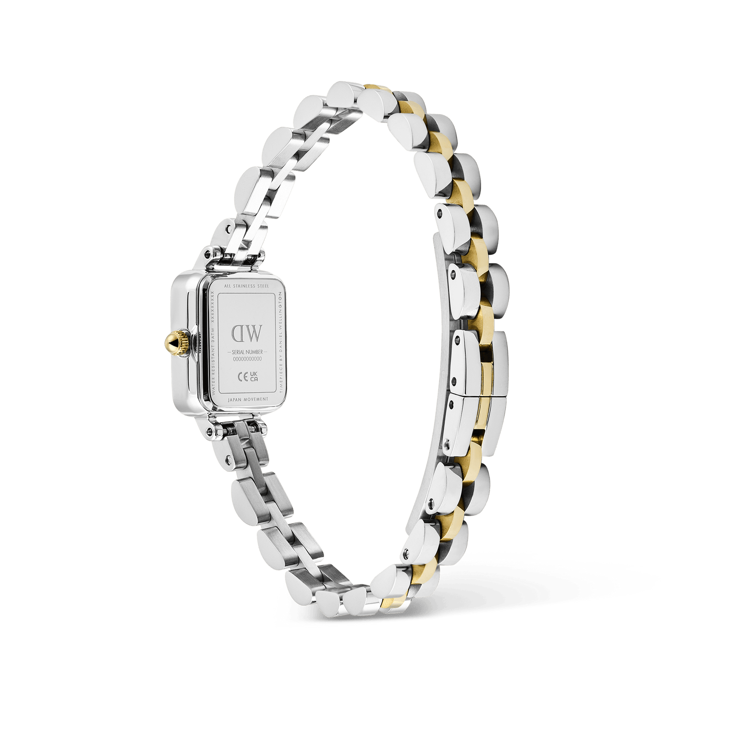 Quadro Mini Arch 3-Link Two Tone Gold