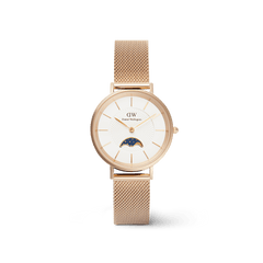 yuvarlak rose gold kadın saat