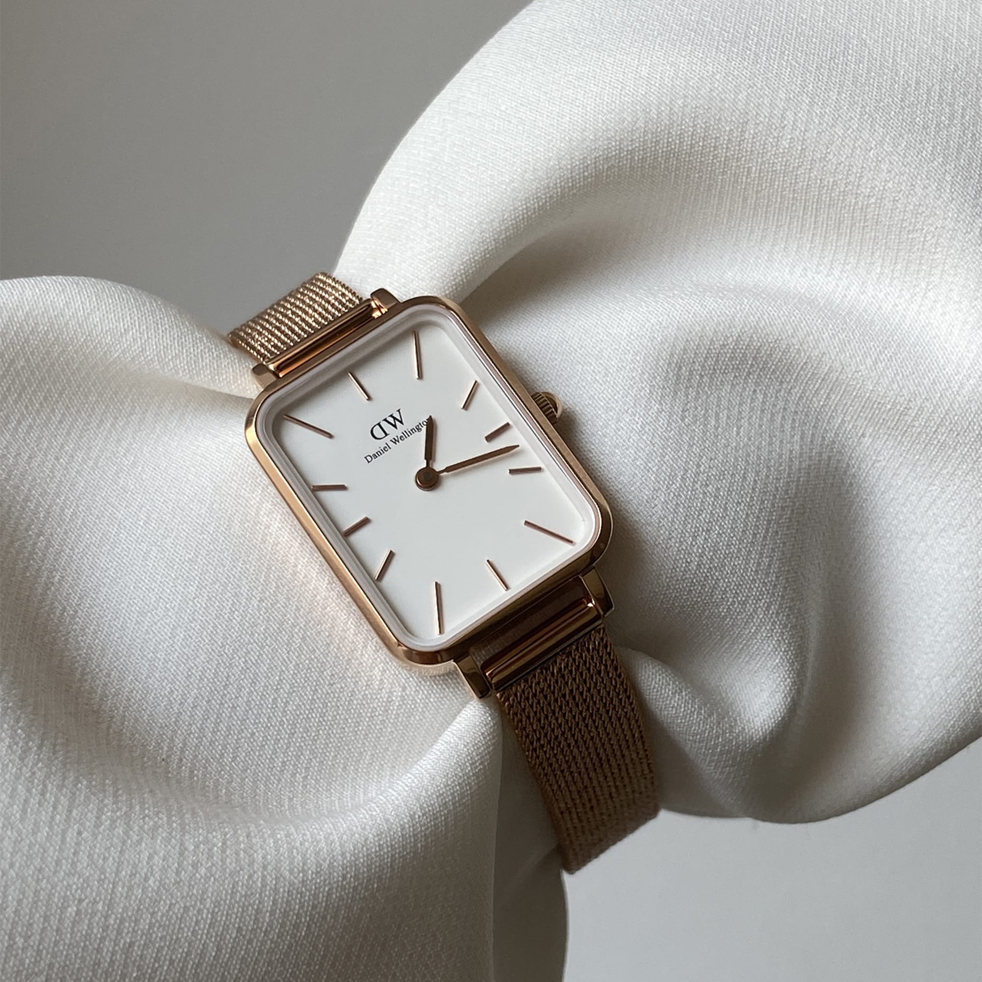 Quadro Pressed Melrose Rose Gold Kadın Kol Saati