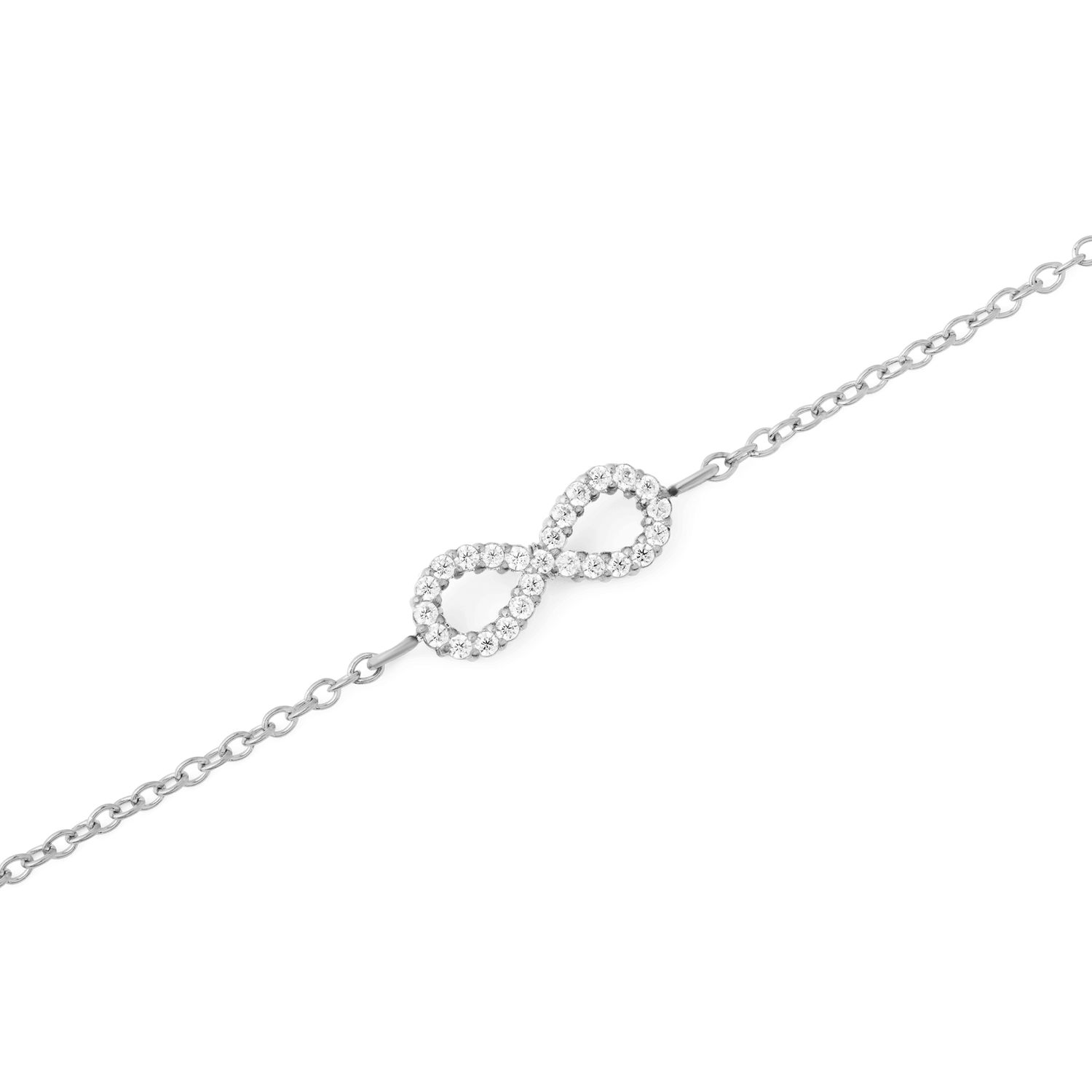 Mirelle Infinity Bracelet Silver