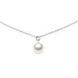 Pearl İnci Kolye Silver Renk
