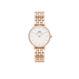 rose gold taşlı yuvarlak saat