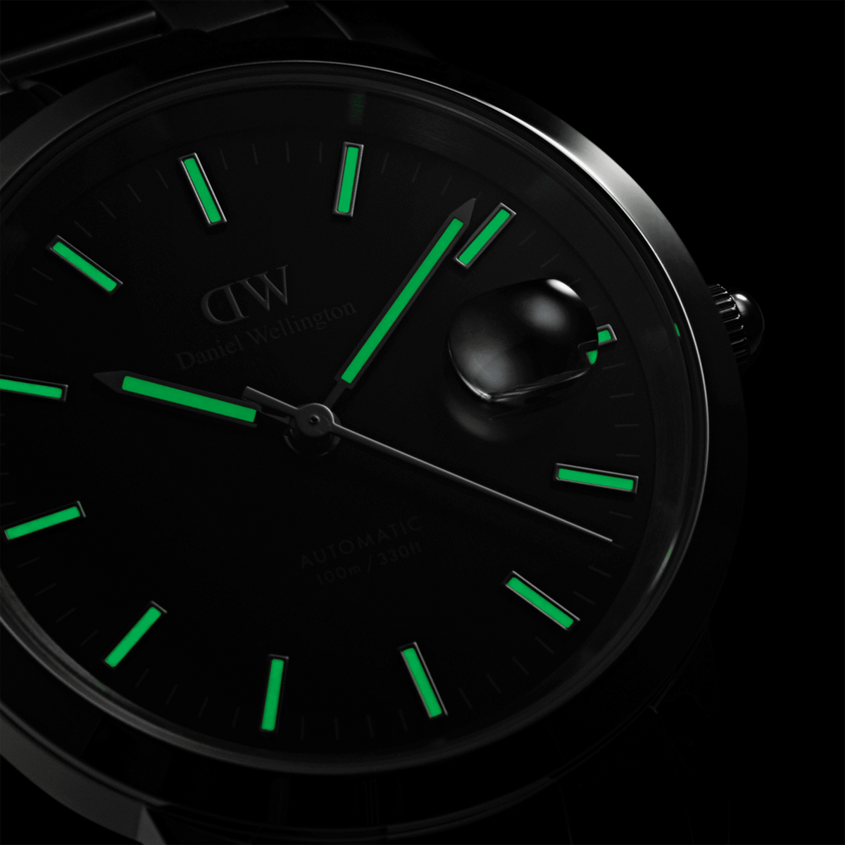 Iconic Link Automatic Silver Erkek Saat DW