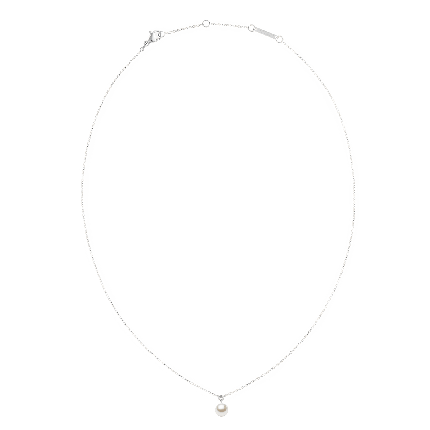 Pearl İnci Kolye Silver Renk