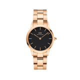 Iconic Link Black Rose Gold